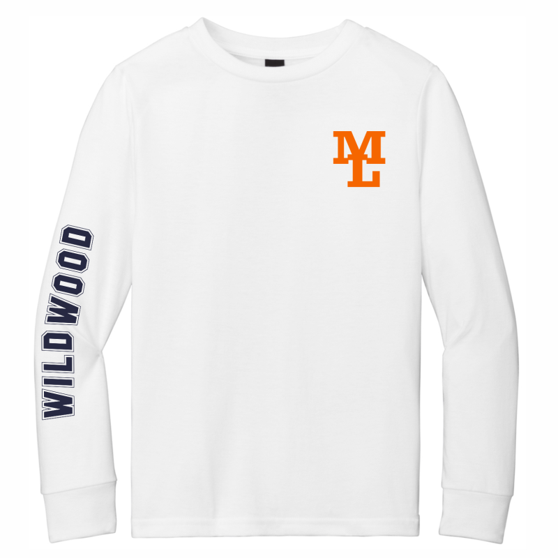 Adult Long Sleeve Shirt (White) Main Image